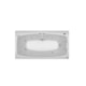 Banheira Acrílica Individual Mysia Jacuzzi 150x79x42cm - 45bc003b-e986-4fc1-a5b9-a6f9786a1a34