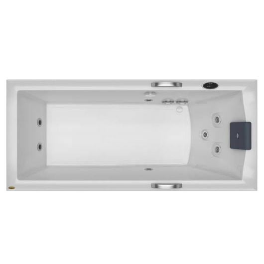 Banheira Acrílica Individual Pietá Com Aquecedor Jacuzzi 180x80x50cm - Imagem principal - 55c5ca3e-1873-4596-9cee-b6026e946403