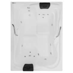 Banheira Acrílica Nobile Maggiore Dupla Gran Luxo 180x130cm Astra