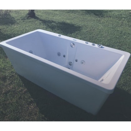 Banheira Acrílica Vitoriana Pierrot 170x85cm Ouro Fino