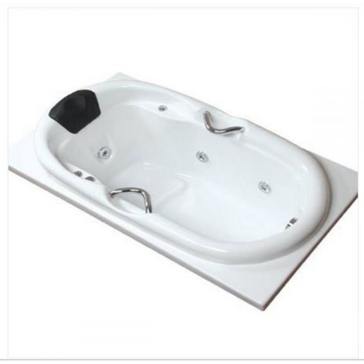 Banheira Acrilnew Premium 176x95cm Com Hidromassagem Ouro Fino - Imagem principal - bf06a991-1623-4ad8-879e-4d2d410d670d