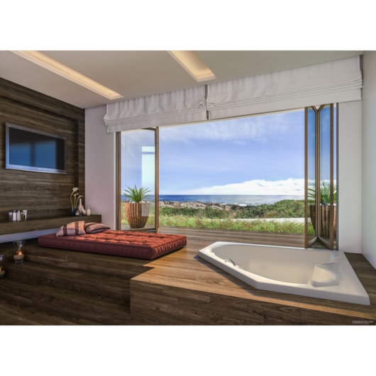 Banheira Bionda G4 P1 Jacuzzi 152x152cm - Imagem principal - 7afec661-e6e5-4160-82a4-aa51da627d38