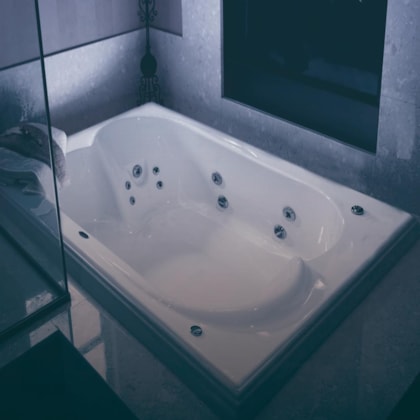 Banheira Com Hidromassagem Ourocril Dupla 180 Standard Ouro Fino