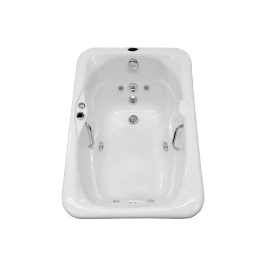 Banheira Com Hidromassagem Softcril 130 Premium Ouro Fino - Imagem principal - 659fa095-df5c-4308-b1c4-e0b7b405b889