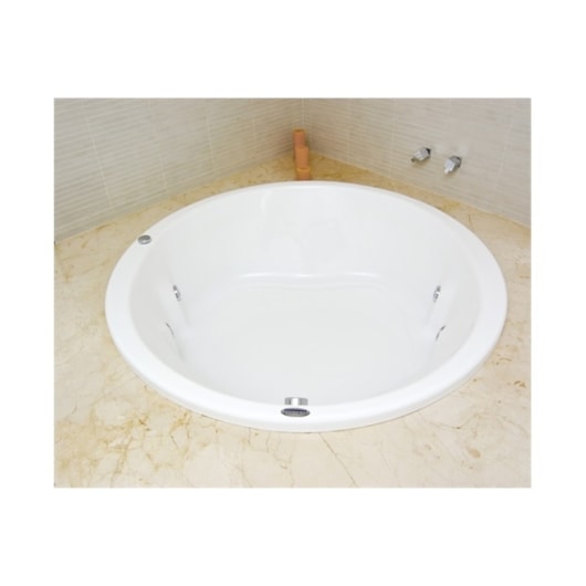 Banheira Com Hidromassagem Vitoriacril Redonda Ouro Fino 180x50cm - Imagem principal - c0cd4ea2-5df3-4412-94c3-3e9efabfbbf2