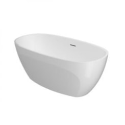 Banheira Contento Sem Hidromassagem Branco Fosco Jacuzzi 149x80cm