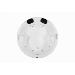 Banheira De Gel Coat Dupla Firenze Gran Luxo 140x45cm Astra