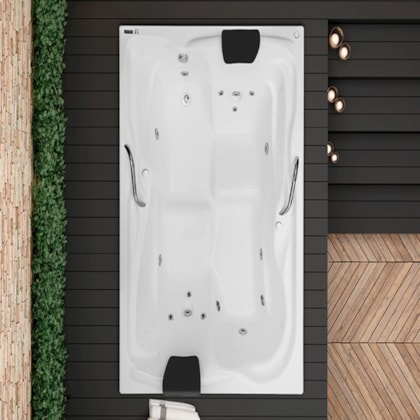 Banheira de Hidromassagem Acrílica Nobile Maggiore Gran Luxo Astra