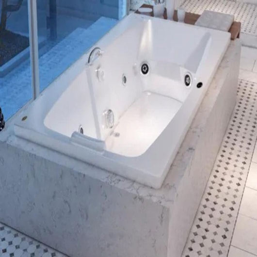 Banheira de Hidromassagem Com Aquecedor Mysia G2 P1 Jacuzzi 183x110x41,5cm - Imagem principal - ee715989-ae9e-48a8-b906-60e696562662