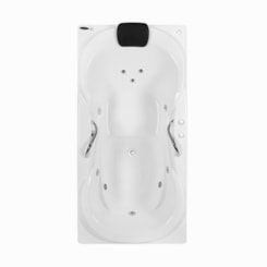 Banheira De Hidromassagem Due Gran Luxo Com Aquecedor Astra 160x90x44cm