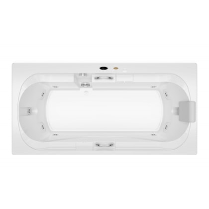 Banheira De Hidromassagem Habitaré Sha Com Aquecedor E Kit Pé Jacuzzi