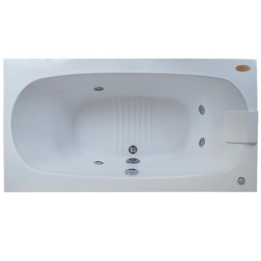 Banheira De Hidromassagem Maris Single Com Aquecedor P1 Jacuzzi 170x80cm - Imagem principal - 0317b103-7fea-43af-a5ea-5e4999fad9a0