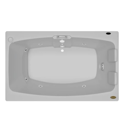 Banheira de Hidromassagem Mysia Com Aquecedor G2 P2 Jacuzzi 183x110x41,5cm