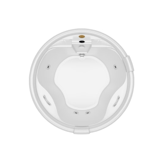 Banheira de Hidromassagem Young Paola Ind G1 Jacuzzi 150x50 cm  - Imagem principal - 1269d7be-b969-4e4e-a36e-9dbfa11e35d3