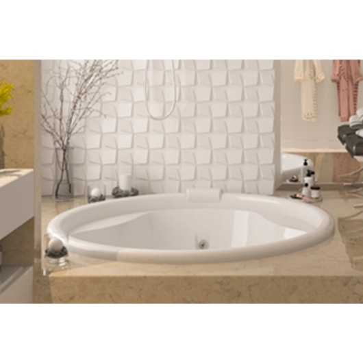Banheira de Hidromassagem Young Paola Ind G1 Jacuzzi 150x50 cm  - Imagem principal - 56265bbd-5baf-4878-9895-24e5cc0dfab4