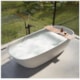 Banheira De Imersão Duramatt Amazônia Branco Fosco Acetinado Com Giroacqua Cor Especial Sabbia - aa5ee68b-2a43-4e9d-9915-4f525f2a6a16