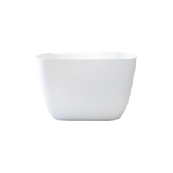 Banheira De Imersão Duramatt Amazônia Branco Fosco Acetinado Com Sifão Externo Dourado Sabbia