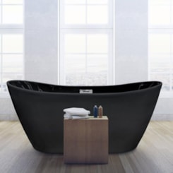 Banheira de Imersão Gel Coat Mavie Black Ouro Fino