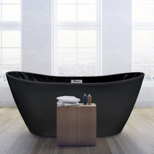 Banheira de Imersão Gel Coat Mavie Black Ouro Fino - Imagem principal - dd001ab3-6e84-4d7d-ad24-634fdcf4bc91