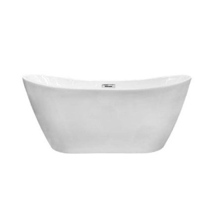 Banheira De Imersão Mavie Branca Gel Coat Ouro Fino