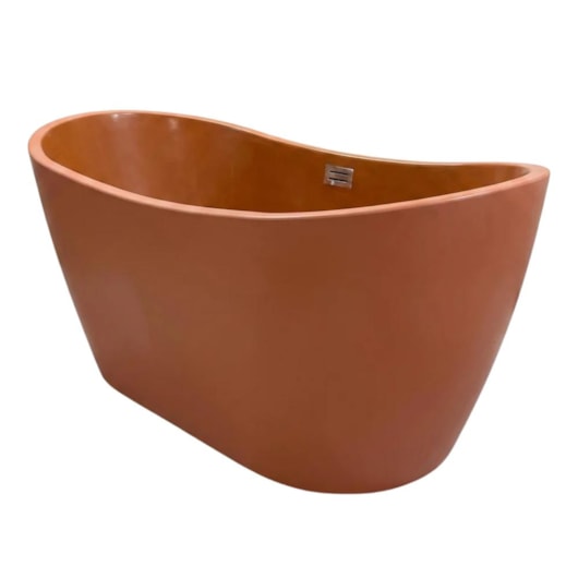 Banheira De Imersão Mavie Terracota Ouro Fino 160cm - Imagem principal - 1f1eecf6-8516-42c3-8e58-82db98990676