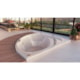 Banheira Dharma Com Aquecedor Jacuzzi 135x135cm - 11a6c360-4610-4557-acd8-b1bdf19ab87b