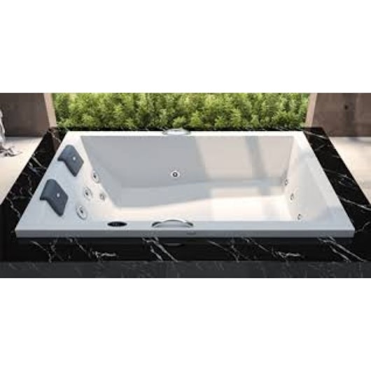 Banheira Dupla Pietá 180x120x50cm Com Aquecedor P2 Jacuzzi - Imagem principal - d7c18777-9c00-4ce6-8323-32c1857ae0fc