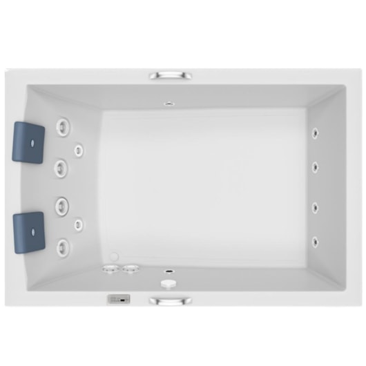 Banheira Dupla Pieta Com Aquecedor Jacuzzi 180x120x50cm - Imagem principal - e855140c-9697-4bb2-b7e9-637af0a32417