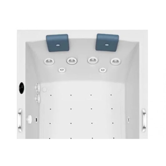 Banheira Dupla Pietá Com Blower E Aquecedor Jacuzzi 180x120cm - Imagem principal - bb874a85-16ba-44ec-ad85-22ae825bd7dc