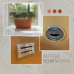 Banheira Imersão Mavie Terracota Gel Coat Ouro Fino