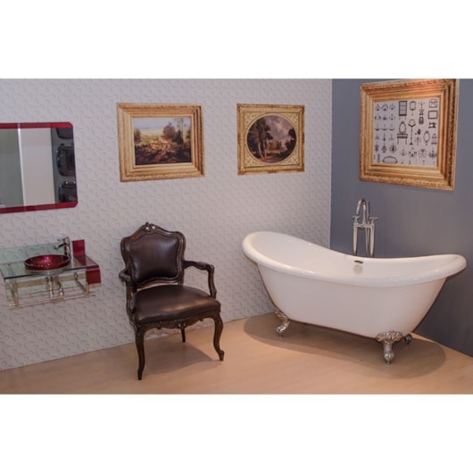 Banheira Individual Londres 174x72cm Astra - Imagem principal - ae9fd97e-744c-4887-b083-c74544d99fa5