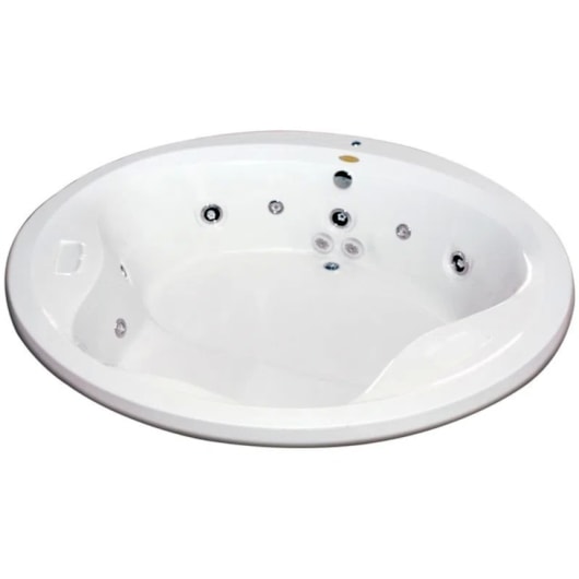 Banheira Luxura 60Hz Com Aquecedor Jacuzzi - Imagem principal - c81fa832-d684-4265-be55-e78ac00f3388