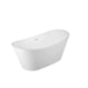 Banheira Moderna Porto Belo Glossy White Immersi 240L 170x81x68cm - 49a80ec4-1d0d-432b-98b2-e912d19056f1
