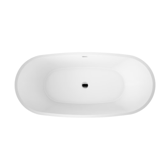 Banheira Moderna Porto Belo Glossy White Immersi 240L 170x81x68cm - Imagem principal - 96e2e8dd-8591-4229-adbe-1bfb9a99e171