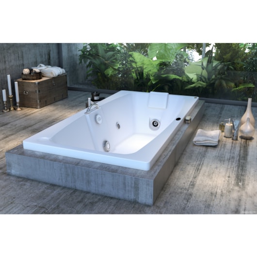 Banheira Mysia G1 PLus P1 Com Aquecedor Jacuzzi - Imagem principal - c2c8c430-7689-45cb-8975-5e6d8bffad64