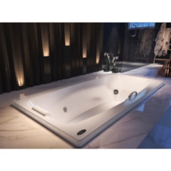 Banheira Mysia G1 PLus P1 Com Aquecedor Jacuzzi 183x110cm