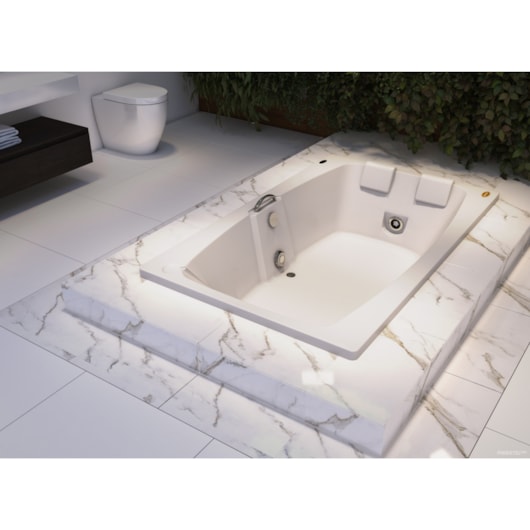 Banheira Mysia G1 Plus P1 Jacuzzi 183x110cm - Imagem principal - 46b2e4f4-ca05-473c-88d7-15bb1bdf17ad