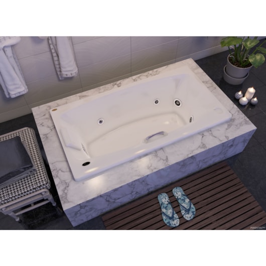 Banheira Mysia G2A P1 Com Aquecedor Jacuzzi - Imagem principal - 120bed5e-0e88-4db3-b4fc-83efaa844090