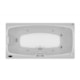 Banheira Mysia G2A P1 Com Aquecedor Jacuzzi - 0ae1ccd7-8d1e-4270-a59e-b1528d990b6a