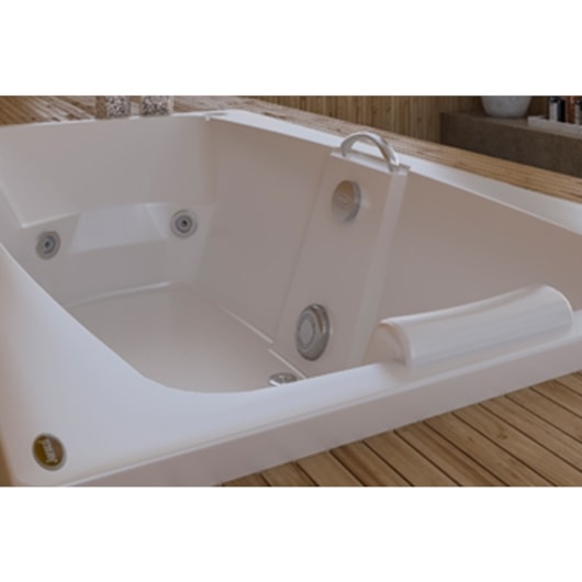 Banheira Mysia Plus P1 Com Aquecedor G1 Jacuzzi 150x79x42 cm - Imagem principal - 2b418f46-e2c0-42a0-88fd-cd5bd13ad36c