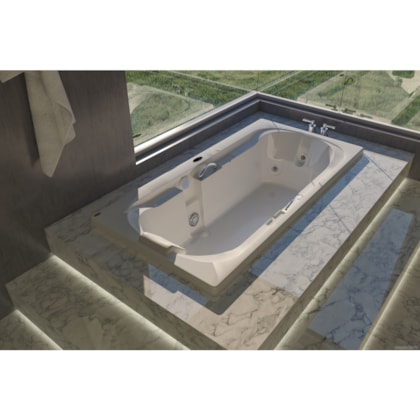 Banheira Spazia Com Aquecedor Jacuzzi 180x90cm