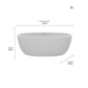 Banheira Taípe Glossy White Immersi 160cmX80cmx58cm - 274d037e-8a3e-4613-8330-69280a9d5fa0