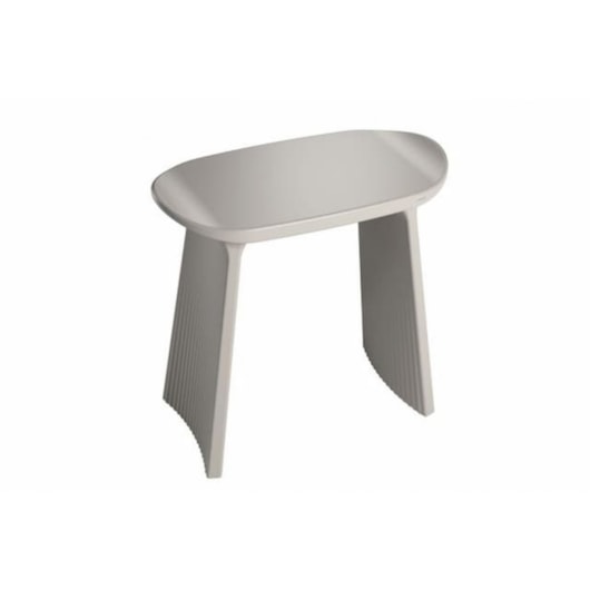 Banqueta Grande Deca Senses Branco Fosco Deca - Imagem principal - 50de9ff2-6584-40cf-af66-37fae1e3dca0