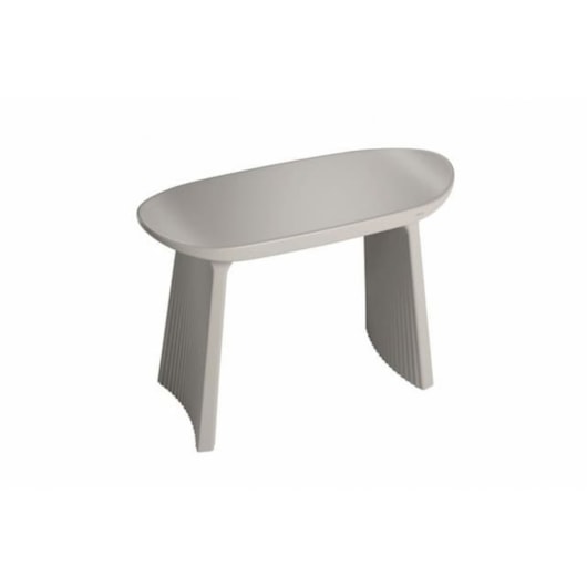 Banqueta Pequena Deca Senses  Branco Fosco Deca - Imagem principal - b1e46180-e910-4cda-ba63-672f472ff9cf