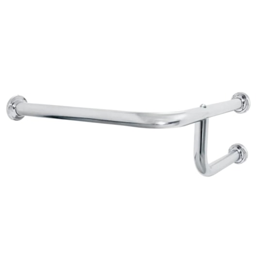 Barra De Acessibilidade Em Alumínio Em L Para Lavatório Sicmol 62x22x48cm - Imagem principal - e24aee80-7f96-4752-9459-e4a5e62e73ce