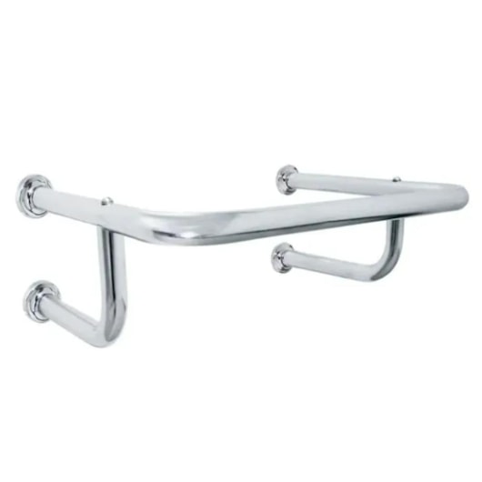 Barra De Acessibilidade Em Alumínio Em U Para Lavatório Sicmol 68x22x48cm - Imagem principal - aacd3f6d-e9c6-4bf1-8622-512a00d02b4c