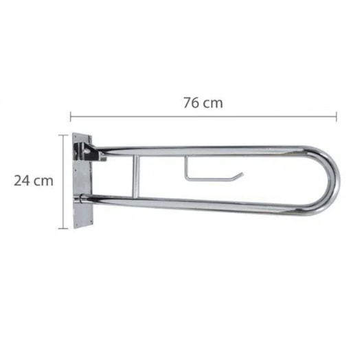 Barra De Apoio Articulada Mod 1 Inox 1 1/4 Astra - Imagem principal - 380aaf77-ffe6-4c99-a716-9c9109272c86