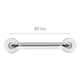 Barra De Apoio Em Inox Reta 7/8' 40cm Astra - 31bb3976-1712-49da-a2bd-cb86be46cb03