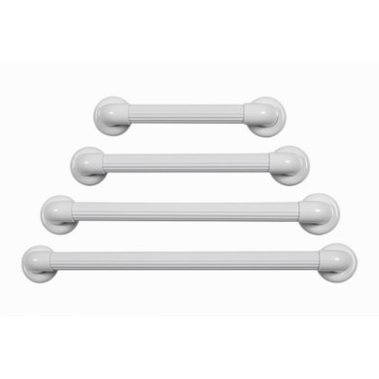 Barra De Apoio Em Pvc Reta 30cm Branco Bp36/3 Astra
