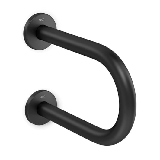 Barra De Apoio Lateral Black Mate Deca 30cm - Imagem principal - f2f0be4f-7630-4196-b9b1-0665faee65ad